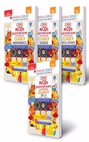 Oswaal CBSE MCQs Question Bank Chapterwise For Term-I, Class 9 (Set of 4 Books) Mathematics, Science, Social Science, Hindi A (With the largest MCQ Question Pool for 2021-22 Exam)