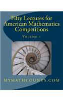 Fifty Lectures for American Mathematics Competitions