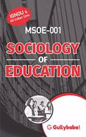 Gullybaba Ignou MA (Latest Edition) MSOE-001 Sociology of Education, IGNOU Help Books with Solved Sample Question Papers and Important Exam Notes
