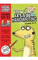Let's do Handwriting 10-11