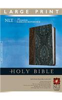 Premium Slimline Reference Bible-NLT-Large Print