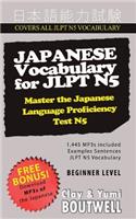 Japanese Vocabulary for JLPT N5