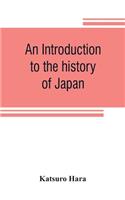 An introduction to the history of Japan