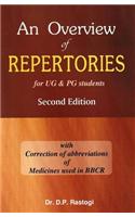 Overview of Repertories for UG & PG Students