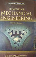 TEXTBOOK OF ELEMENTS OF MECHANICAL ENGINEERING 4/E (PB)....Murthy T S