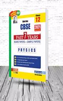 Shivdas CBSE Past 7 Years Solved Board Papers and Sample Papers for Class 12 Physics (As per 2021 CBSE Reduced Syllabus)
