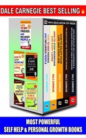 Dale Carnegie Books In English, 5 Best Selling Self Help & Personal Growth Books Set, How To Win Friends And Influence People, English Speaking Course Books & Many More Powerful Books Of Dale Carnegie