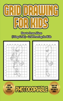 How to Draw Aliens (Using Grids) - Grid Drawing for Kids