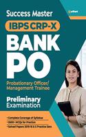 Success Master IBPS CRP-X Bank PO (PO/MT) Pre Exam 2020