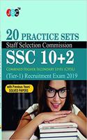 20 Practice Sets Staff Selection Commission (SSC) 10+2 CHSL (Tier-I) Recruitment Exam 2019