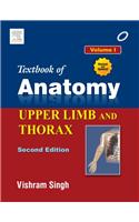 Textbook of Anatomy: Upper Limb and Thorax, Vol I; 2/e