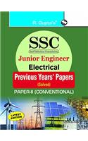 SSC: Junior Engineer Exam Electrical (Paper-II : Conventional) : Previous Years' Papers