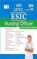 SURA`S UPSC ESIC Nursing Officer Exam Book Guide in English Medium - Latest Updated Edition 2024