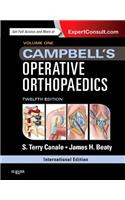 Campbell's Operative Orthopaedics (Set of 4 Volumes)