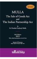 Sir Dinshaw Fardunji Mulla The Sale Of Goods Act And The Indian Partnership Act