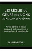 Les règles du genre des noms au masculin et au féminin