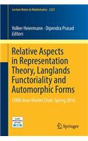 Relative Aspects in Representation Theory, Langlands Functoriality and Automorphic Forms