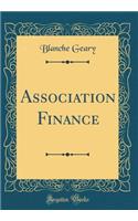 Association Finance (Classic Reprint)