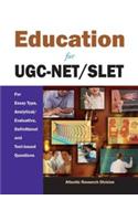 Education For Ugc-net/slet For Essay Type, Analytical/evaluative, Definitional And Text Based Questn