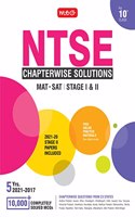 MTG NTSE Chapterwise Solutions ( MAT / SAT ) Stage 1 & 2 : Included 2021-2017 Stage Papers