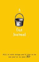 Bucket List Journal (for your 30s)