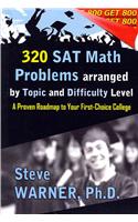 320 SAT Math Problems Arranged by Topic and Difficulty Level