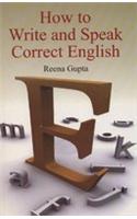 How to Write and Speak Correct English