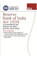 Reserve Bank Of India Act 1934