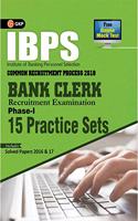 IBPS Bank Clerk Phase I 2018 - 15 Practice Papers