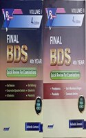 Final BDS Quick Review for Examination, 4/e 2 Vol. set, 2021