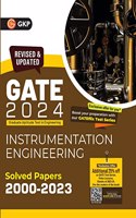 GATE 2024 : Instrumentation Engineering - Solved Papers 2000-2023 by GKP