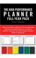 High Performance Planner Full-Year Pack