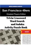 San Francisco 49ers Trivia Crossword, WordSearch and Sudoku Activity Puzzle Book