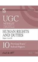 UGC NET/SLET National Eligibility Test For JRF and Leectureship HUman Rights and Duties