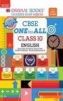 Oswaal CBSE One For All, English Lang. & Lit., Class 10 (Reduced Syllabus) (For 2021 Exam): Vol. 1