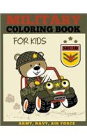 Military Coloring Book for Kids