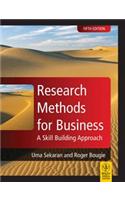 Research Methods For Business : A Skill Building Approach, 5Th Ed