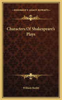 Characters Of Shakespeare's Plays