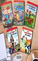 Chacha Chaudhary Comics in English (Set of 5 Books)