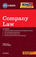 Taxmann's CRACKER for Company Law ? The Most Updated & Amended Book for Past Exam Questions with Point-wise Answers | Amendment Based Questions | CS Executive | June 2022 Exams [Paperback] CS N.S. Zad and CS Divya Bajpai