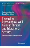 Increasing Psychological Well-Being in Clinical and Educational Settings