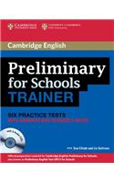 Preliminary For Schools Trainer Six Practice Tests With Answers, Teacher's Notes