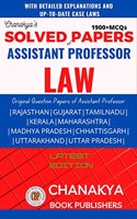 SOLVED PAPERS of ASSISTANT PROFESSOR (LAW) (Rajasthan, Gujarat, Tamilnadu, Kerala, Maharashtra, MP, Chhattisgarh, Uttarakhand, UP)