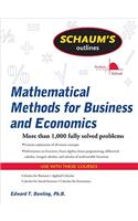 Schaum's Outline of Mathematical Methods for Business and Economics