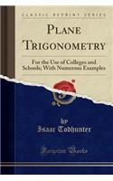 Plane Trigonometry: For the Use of Colleges and Schools; With Numerous Examples (Classic Reprint)