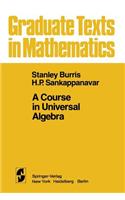 Course in Universal Algebra