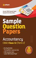 Arihant CBSE Term 1 Accountancy Sample Papers Questions for Class 12 MCQ Books for 2021 (As Per CBSE Sample Papers issued on 2 Sep 2021)