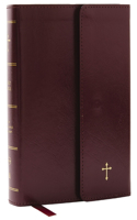 NKJV Compact Paragraph-Style Bible W/ 43,000 Cross References, Burgundy Leatherflex W/ Magnetic Flap, Red Letter, Comfort Print: Holy Bible, New King James Version