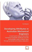 Developing Attributes in Australian Mechanical Engineers