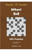 Master of Puzzles Hitori - 200 Puzzles 9x9 vol. 4